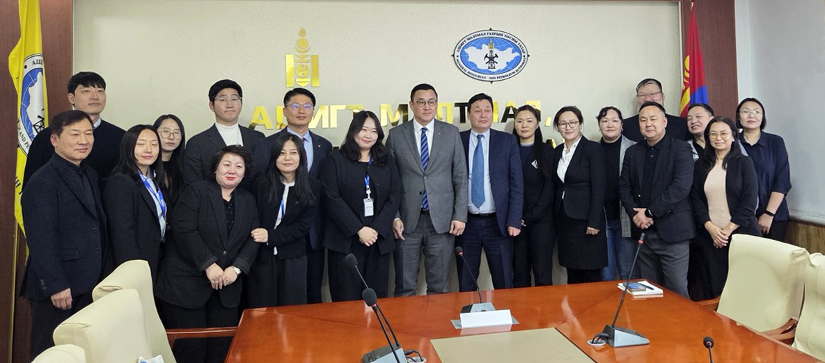 A meeting was held with representatives of KOICA and the Gas Safety Corporation (KGS) of the Republic of Korea